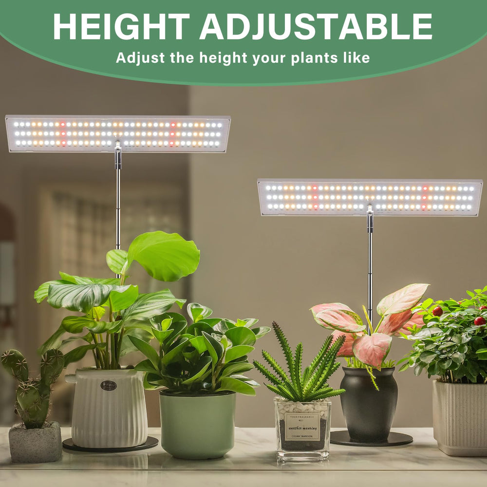 LORDEM detalle de los 106 LEDs con espectro completo para cultivo eficiente