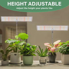 LORDEM detalle de los 106 LEDs con espectro completo para cultivo eficiente