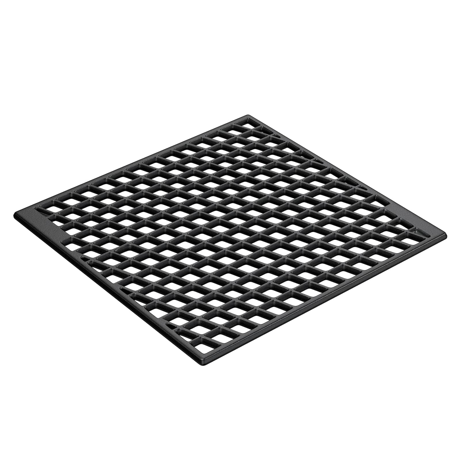 LS'BABQ rejilla frontal en caja mostrando ajuste y acabado