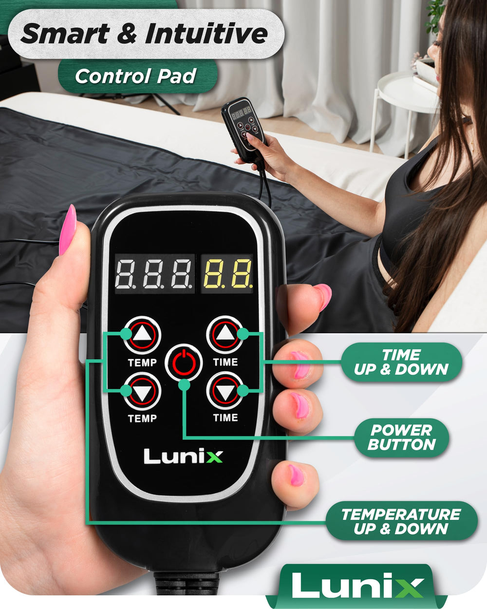 Lunix LX17 plegada dentro de su bolsa de transporte para almacenaje compacto