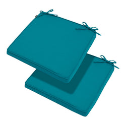 Magpie Fabrics cojín frontal en color teal mostrando diseño y confort