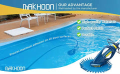 MAKHOON disco junto a regla para comparar tamaño y facilitar instalación