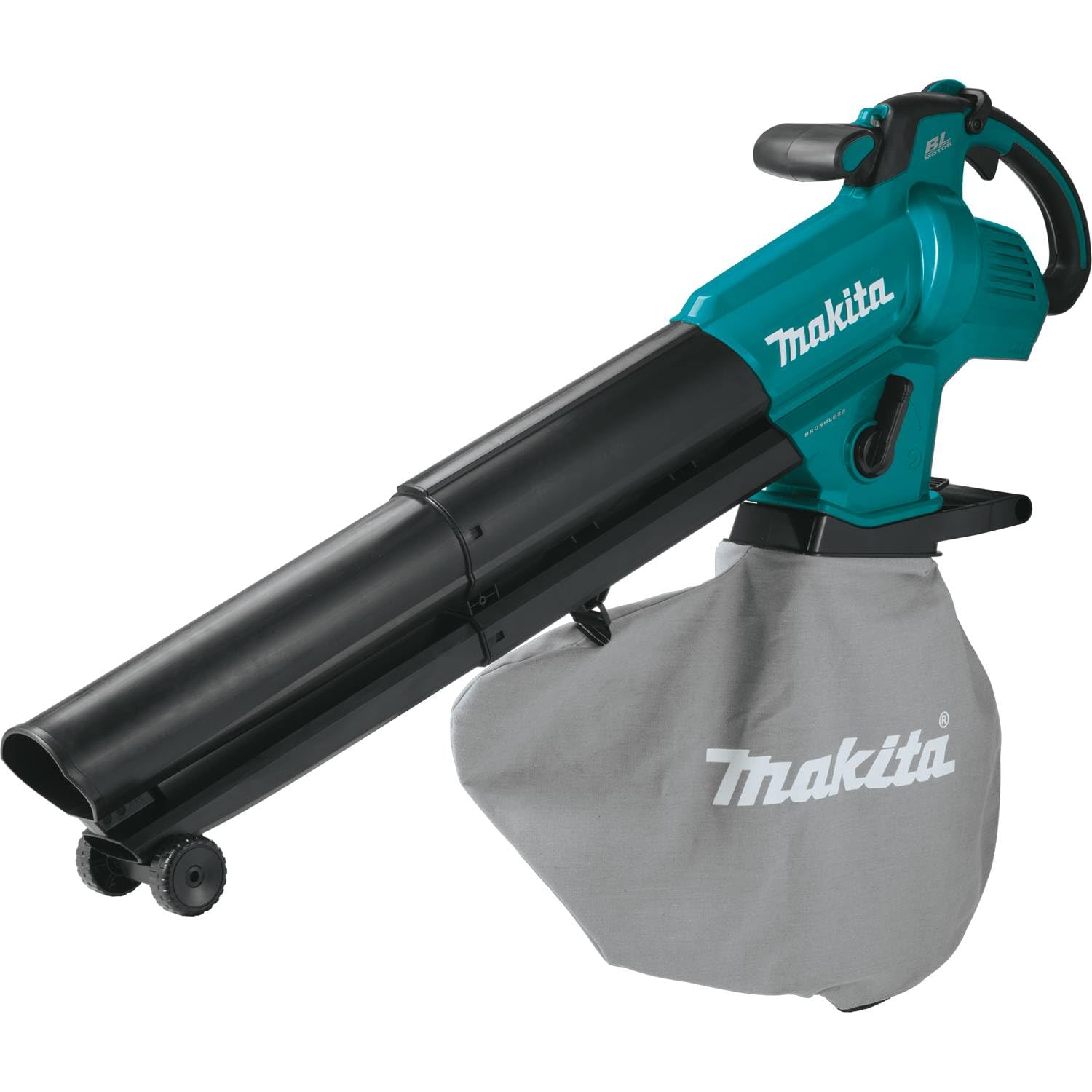 Makita XBU07Z vista frontal mostrando diseño compacto y ergonomía