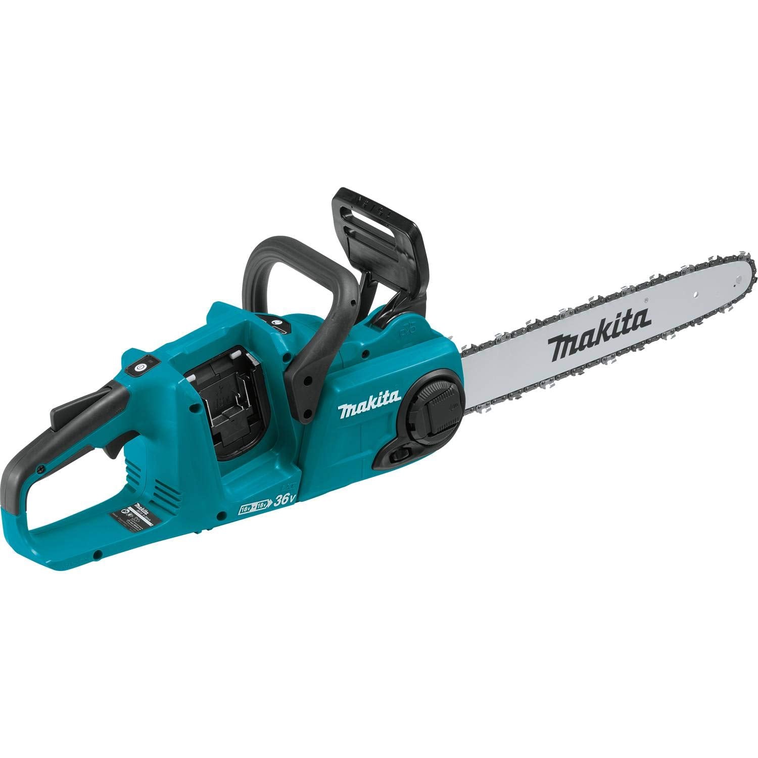 Makita XCU04CM vista lateral que destaca la empuñadura y equilibrio confortable