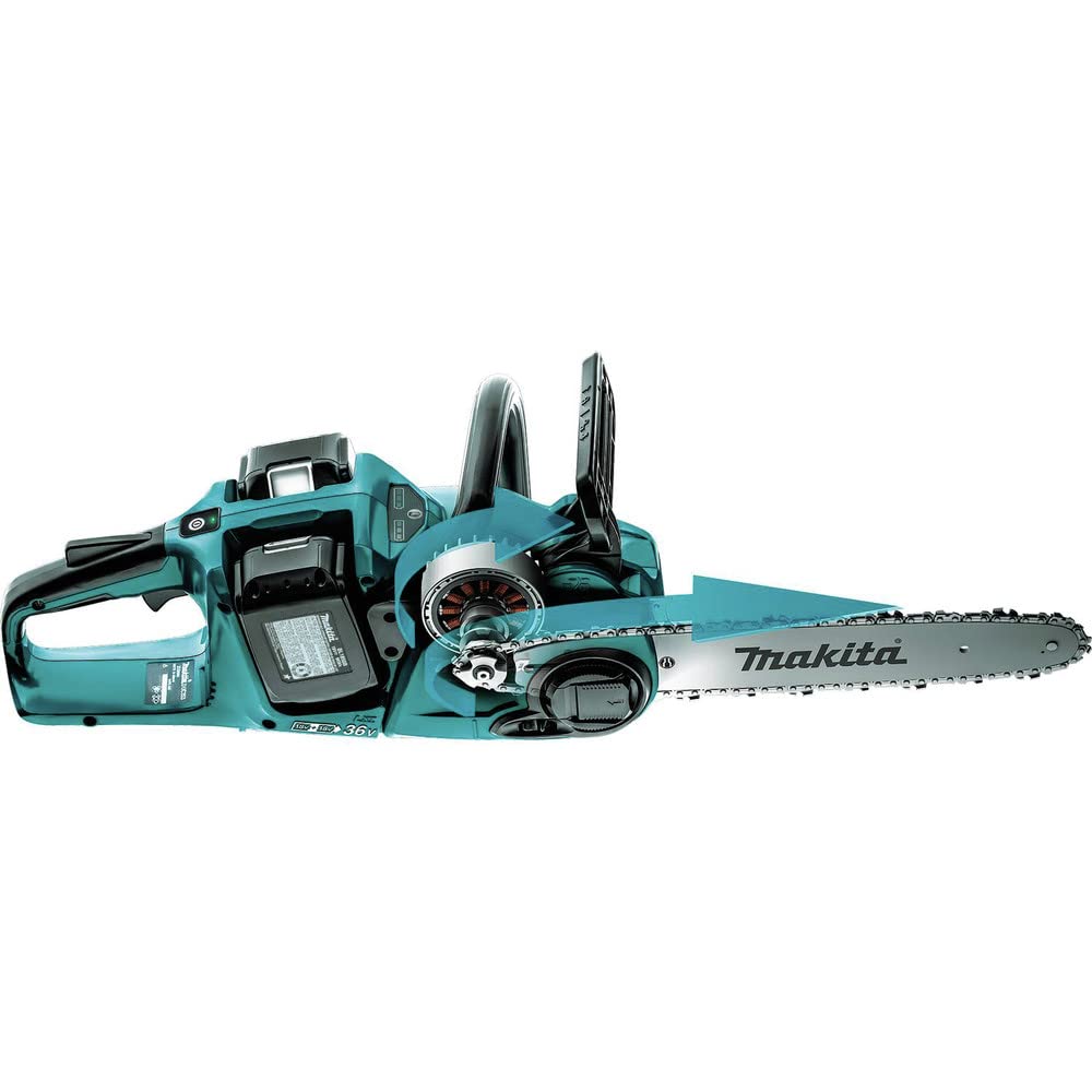 Makita XCU04PT1 detalle del motor exterior BL para eficiencia y durabilidad