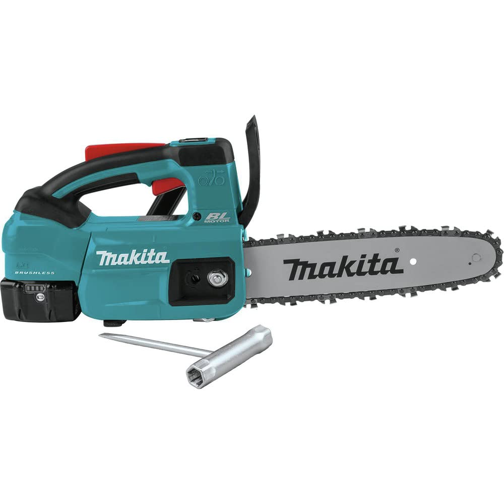 Makita XCU06SM1 empuñadura superior que mejora el control en alturas