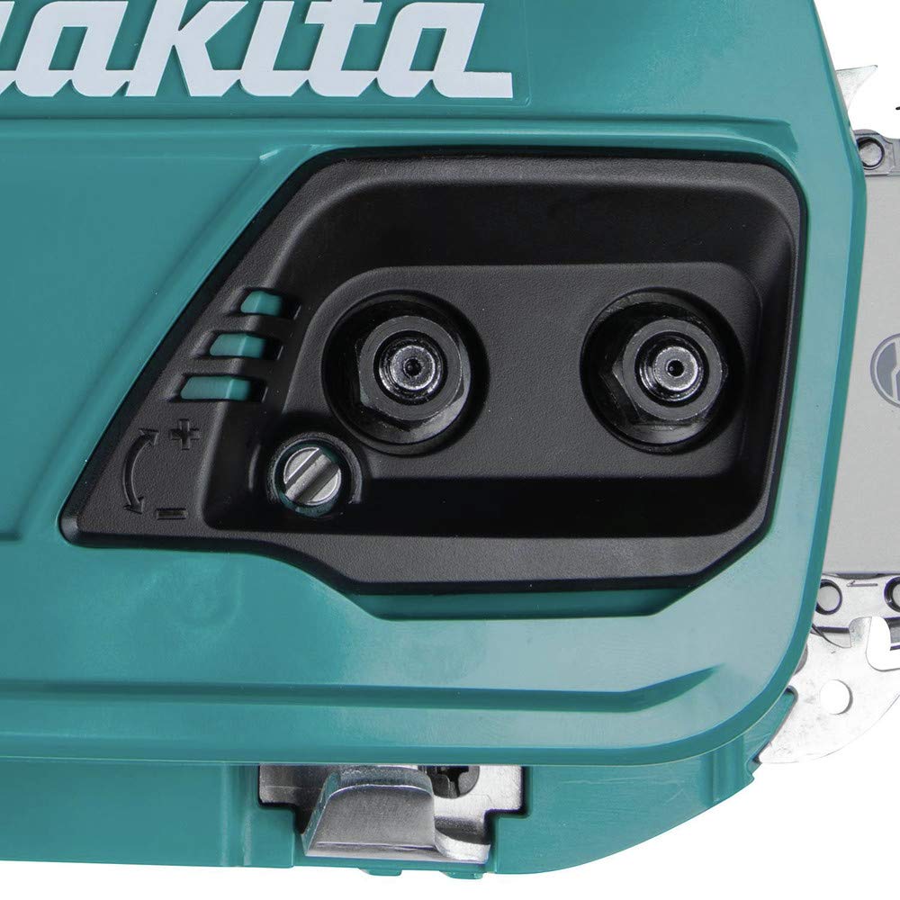 Makita XCU07PT controles con gatillo variable y palanca de bloqueo para seguridad