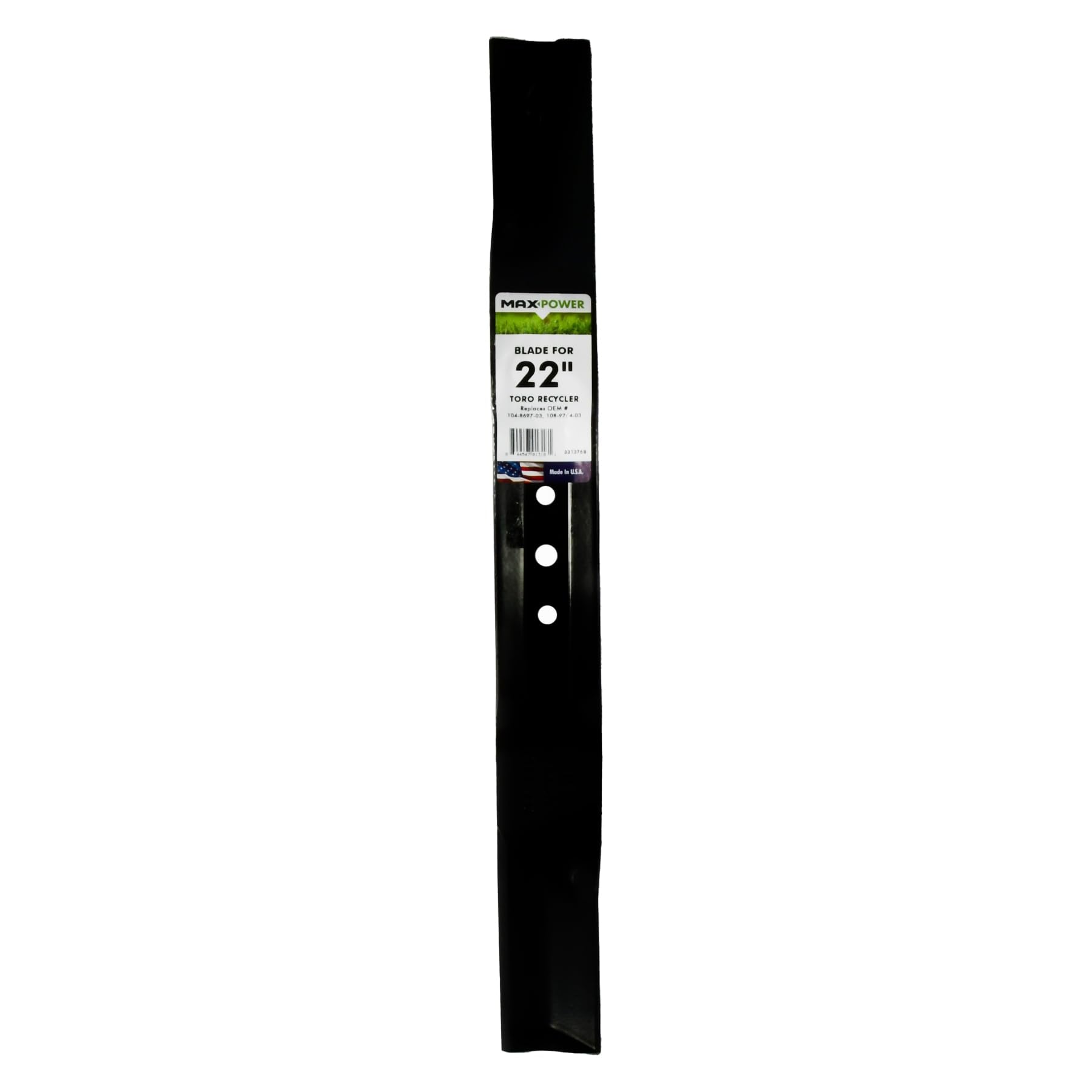 MaxPower 331376B frontal mostrando empaque y ajuste compatible