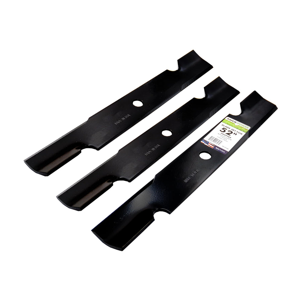 MaxPower cuchillas instaladas bajo la plataforma, rendimiento equilibrado