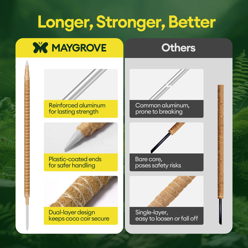 Maygrove accesorios incluidos para fijar y etiquetar plantas
