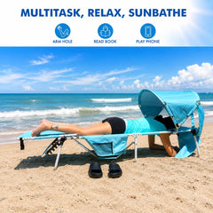 Minndudu dosel ajustable mostrando sombra y protección