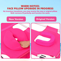 Minndudu almohada facial acolchada y funda desmontable para mayor confort
