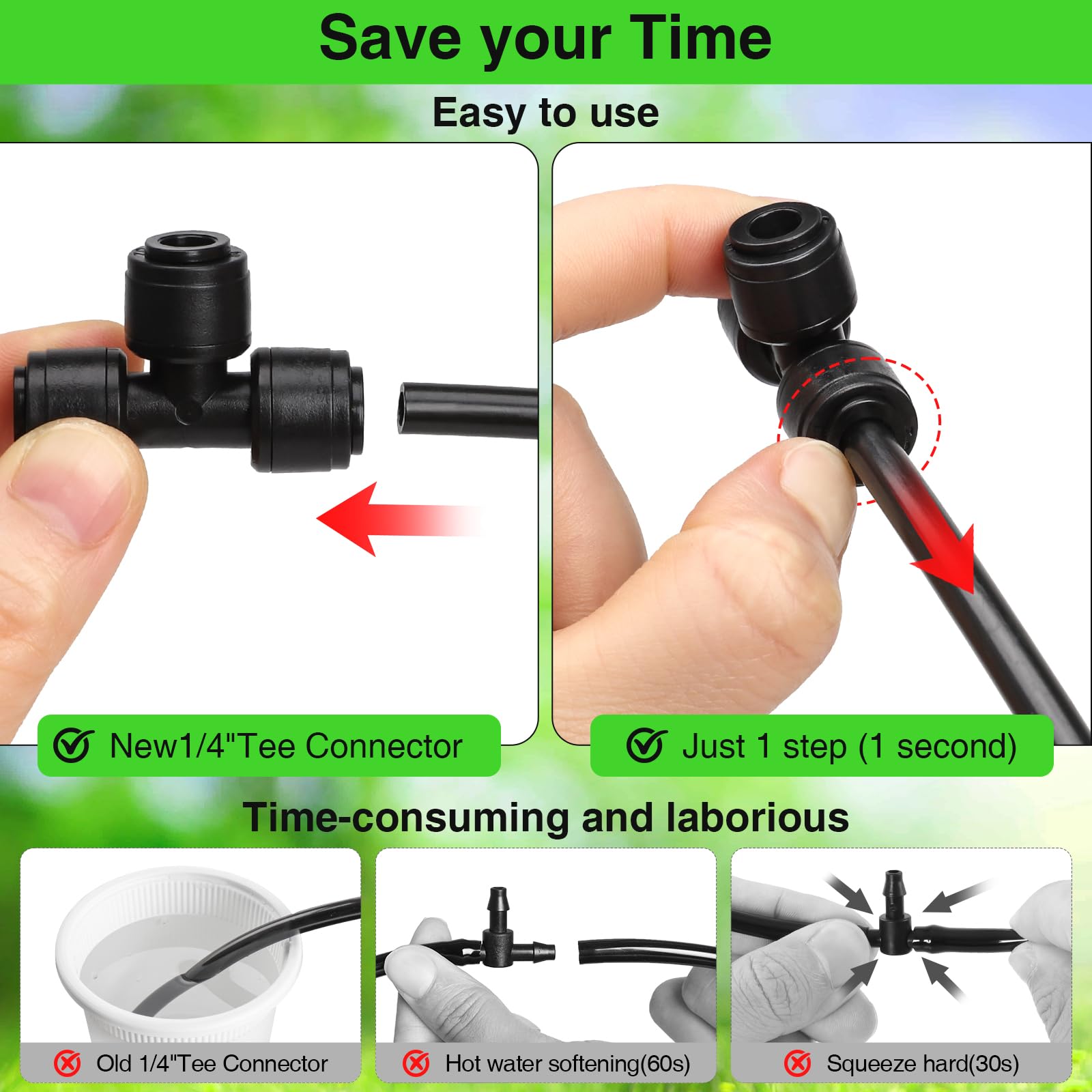 MIXC comparativa tamaño con dedo para referencia y facilidad de manejo