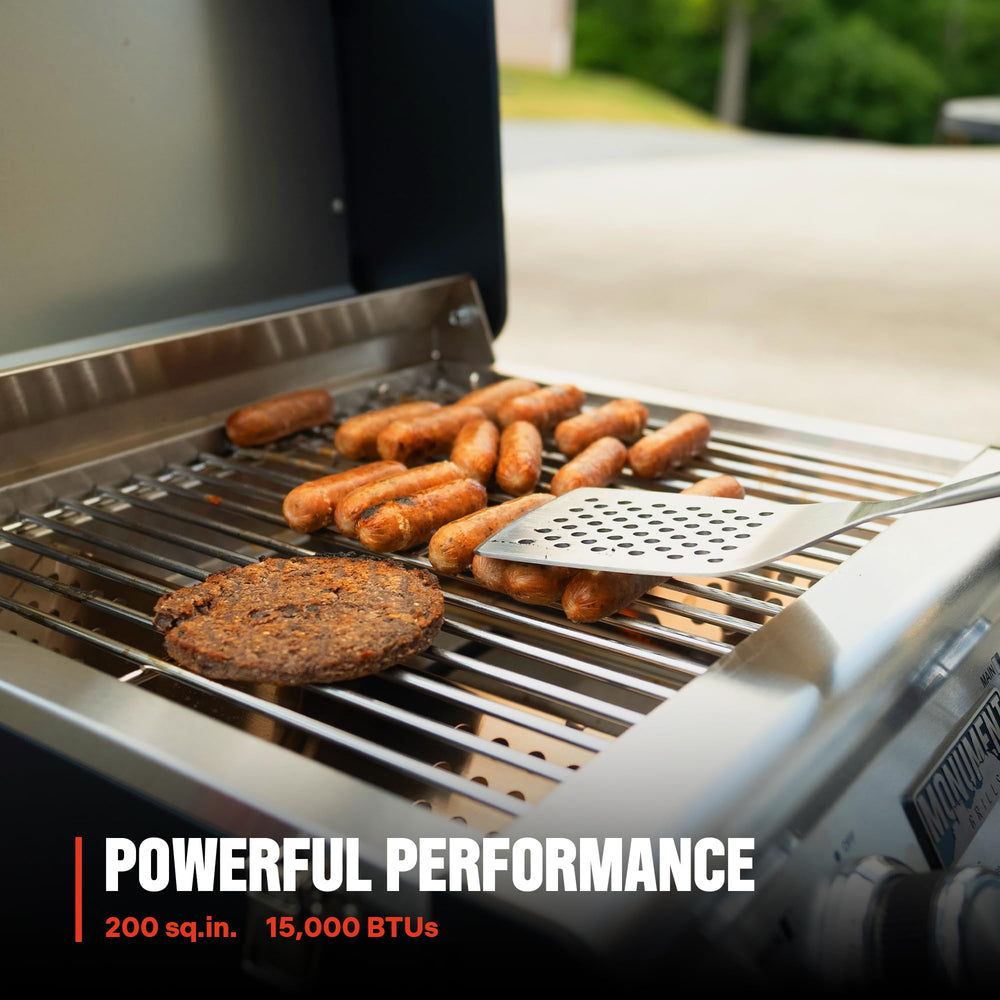 Monument Grills cuerpo en acero inoxidable resistente a la intemperie
