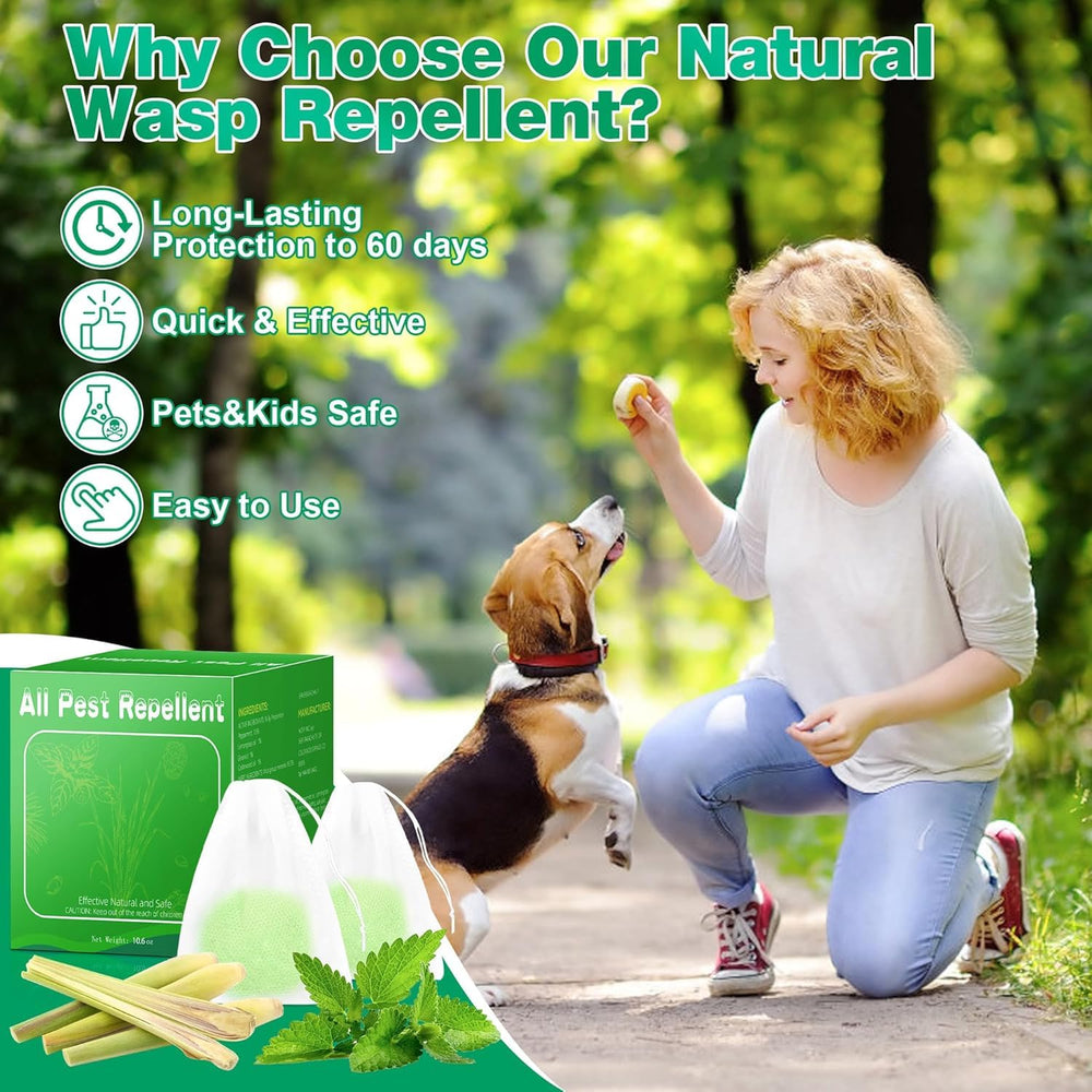 Motrapso bolsita colgada en porche creando zona protegida y segura