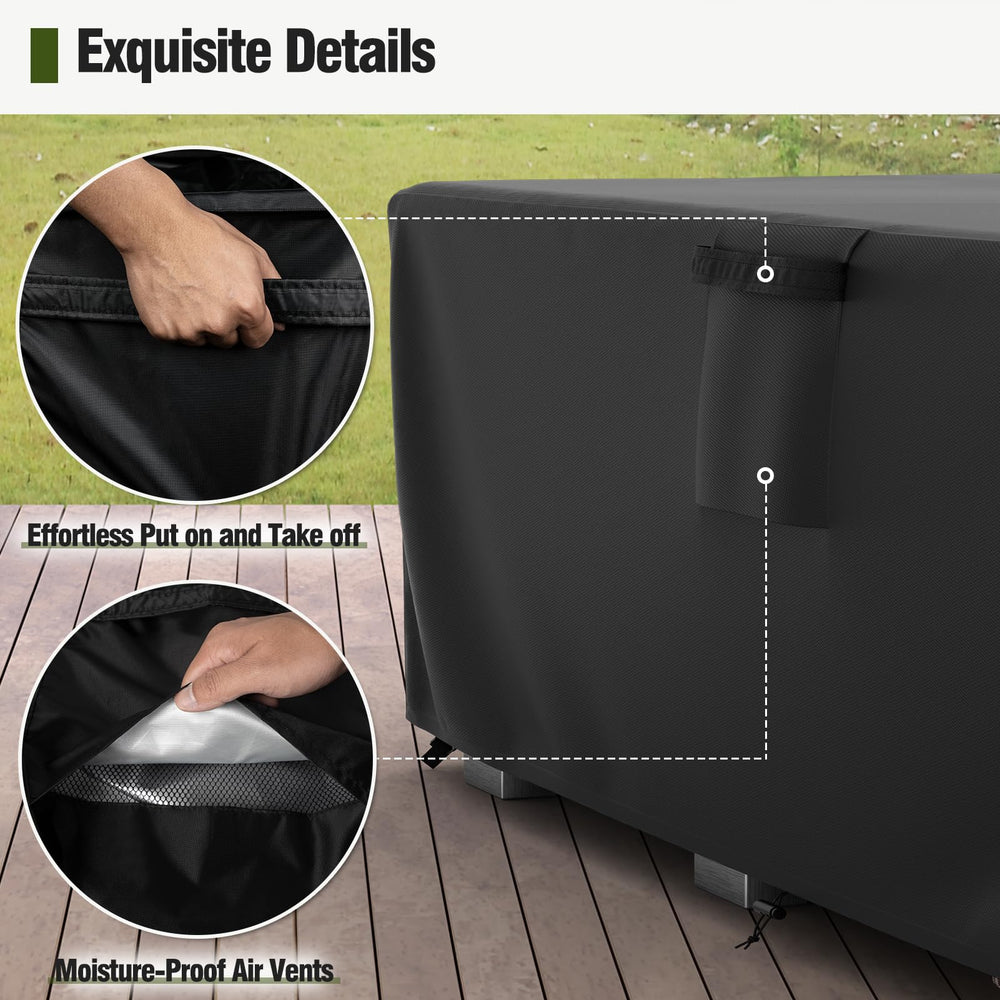 MR.COVER correas y cordones con cierre que aseguran la funda contra viento