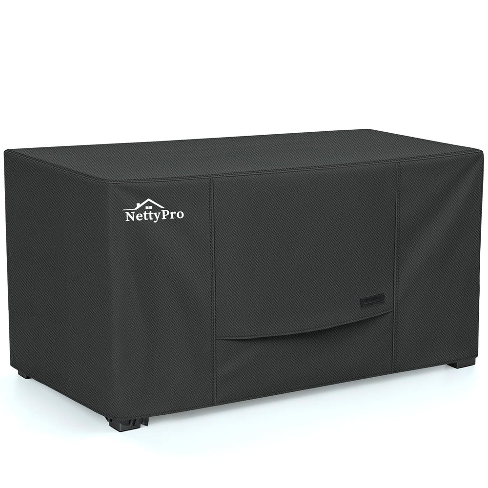 NettyPro vista frontal de la funda ajustada protegiendo un fogón rectangular, protección completa
