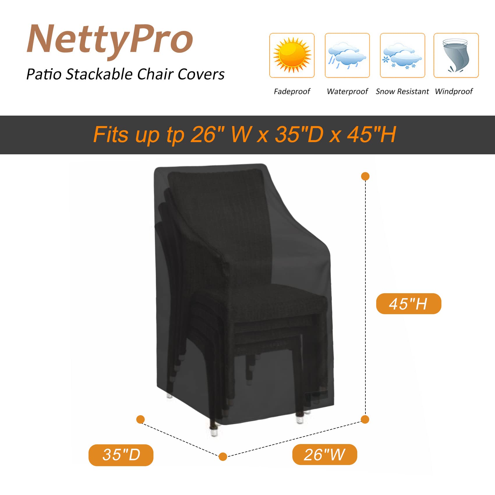 NettyPro respiradero trasero amplio para ventilación, reduce condensación