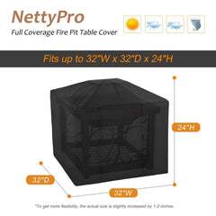 NettyPro primer plano del tejido 600D mostrando la textura resistente al agua y desgaste