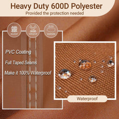 NettyPro textura 600D PVC robusta que resiste lluvia y abrasión