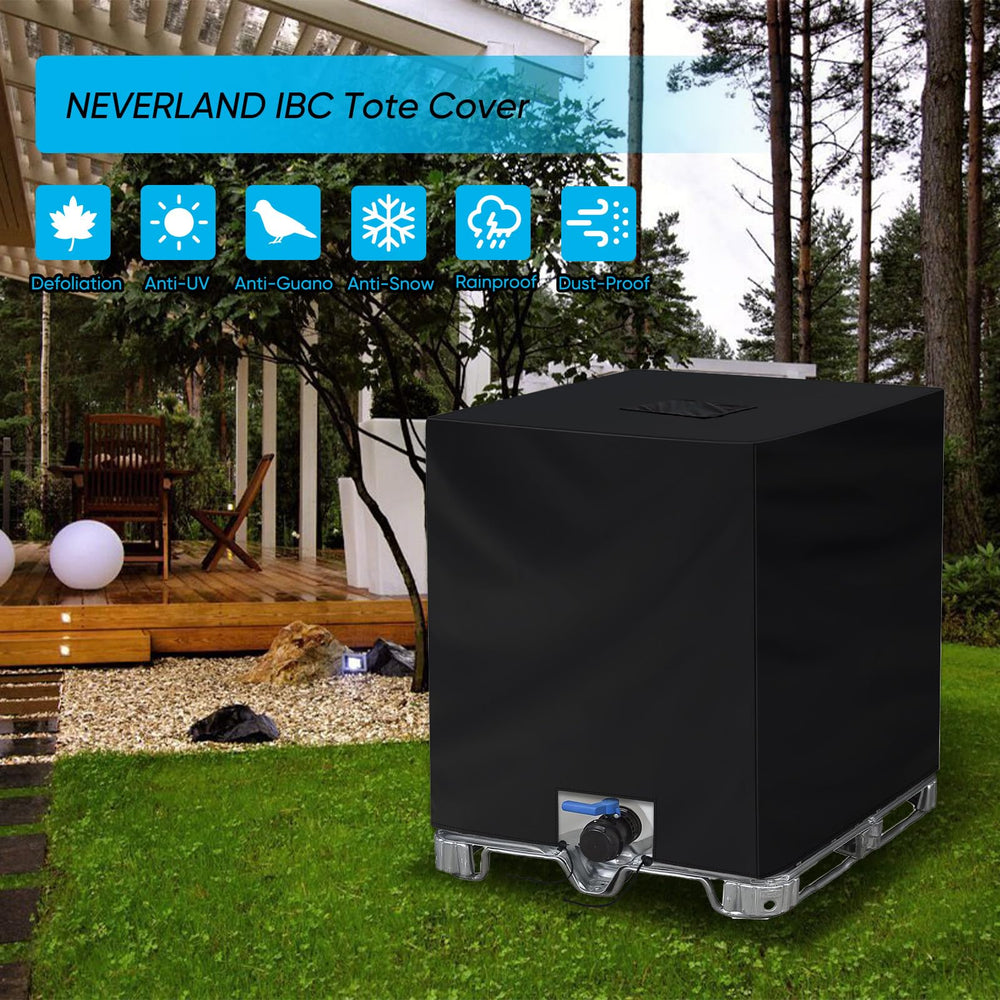 NEVERLAND funda instalada en entorno industrial mostrando protección completa