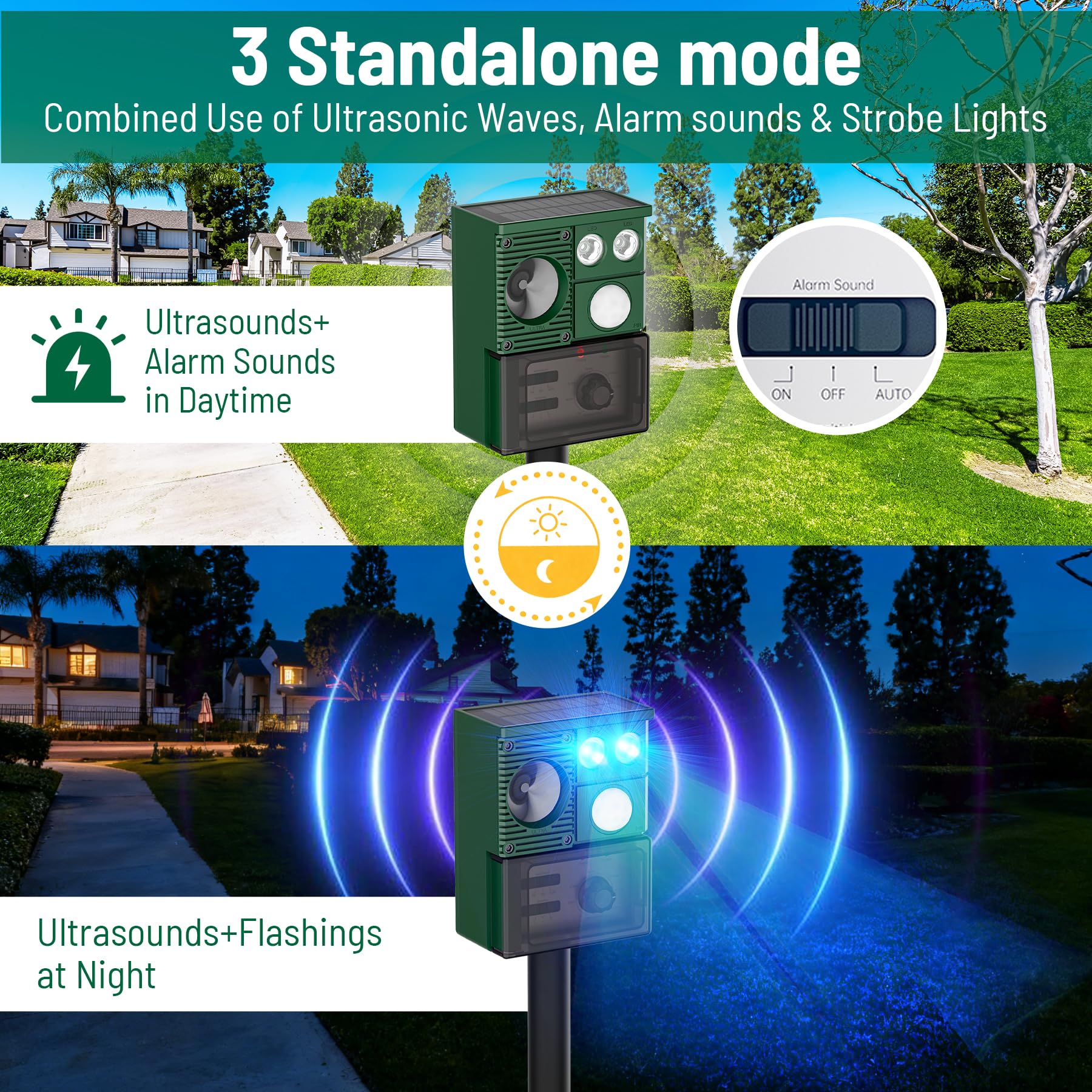 Peepst sensor PIR en primer plano detecta movimiento con precisión