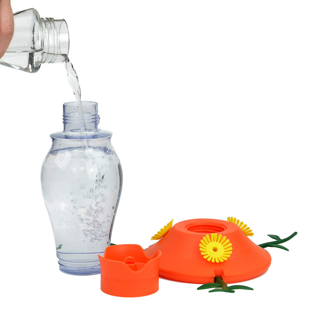 Perky-Pet boca ancha de la botella que permite rellenado limpio y limpieza cómoda