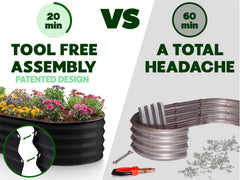 Plant & Plot primer plano del metal galvanizado, protección contra corrosión