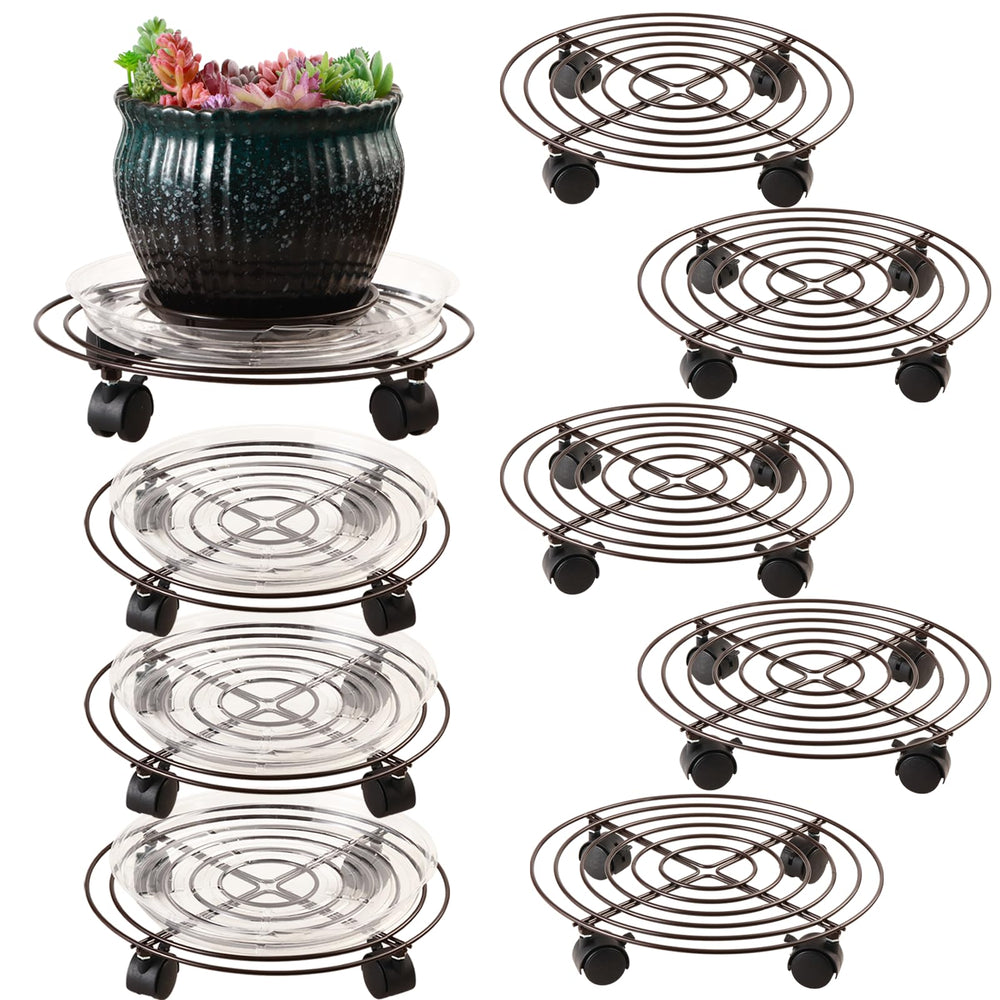 Planterhoma vista frontal de la plataforma metálica mostrando estabilidad