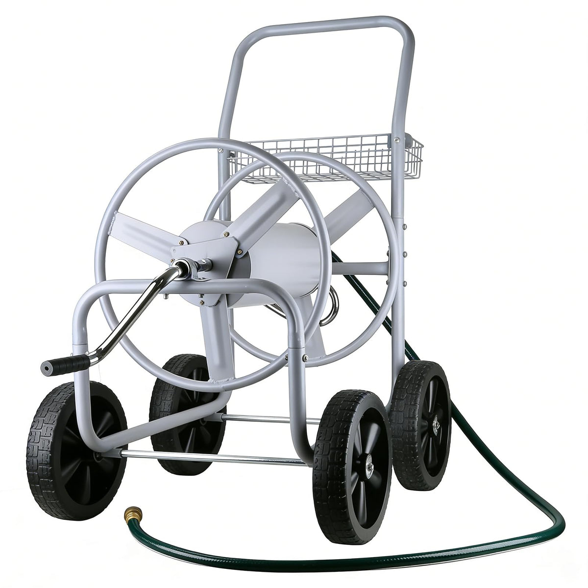 Poakkus carrito frontal mostrando capacidad y estructura resistente