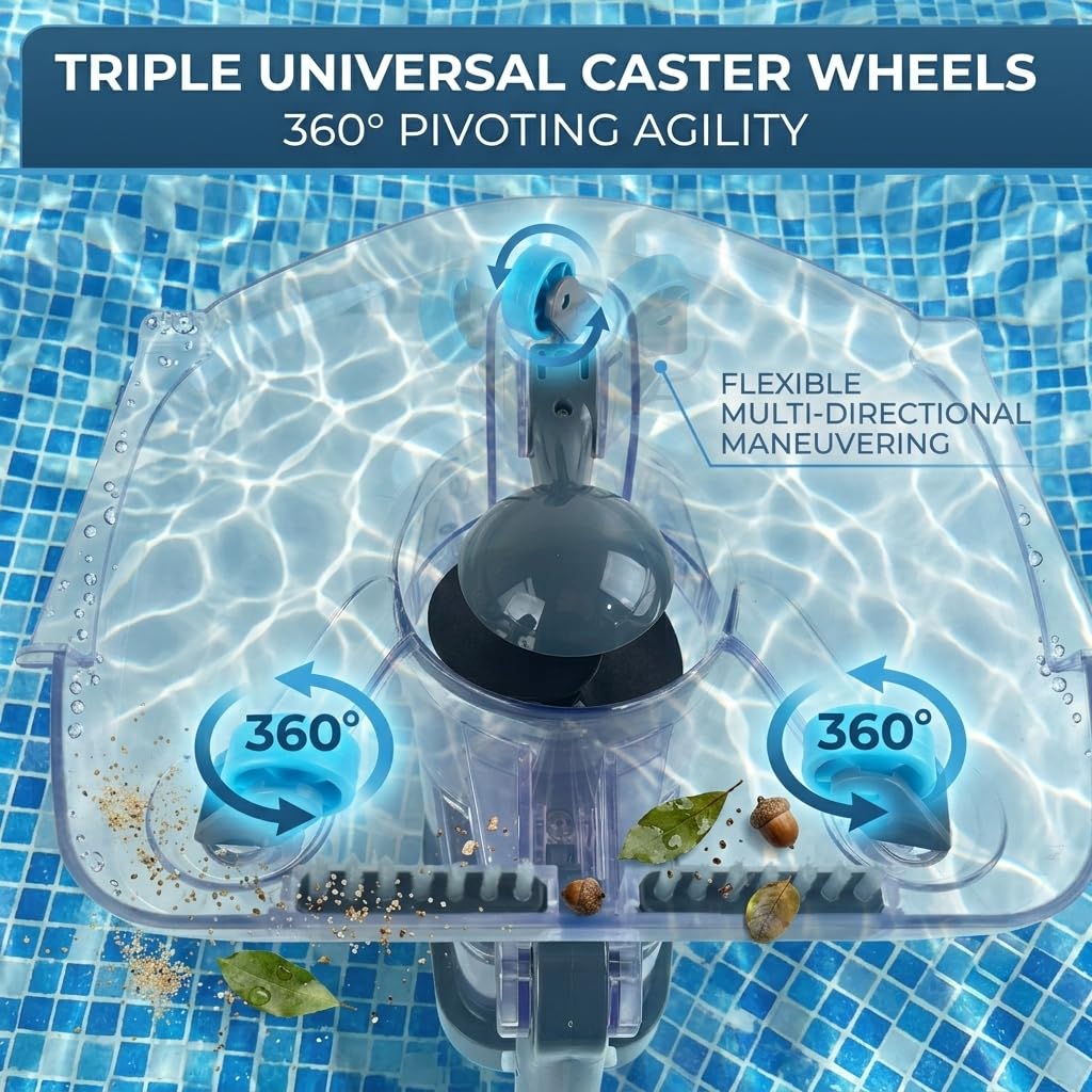 Pool Stomach detalle del impulsor que genera 24 GPM de flujo eficiente
