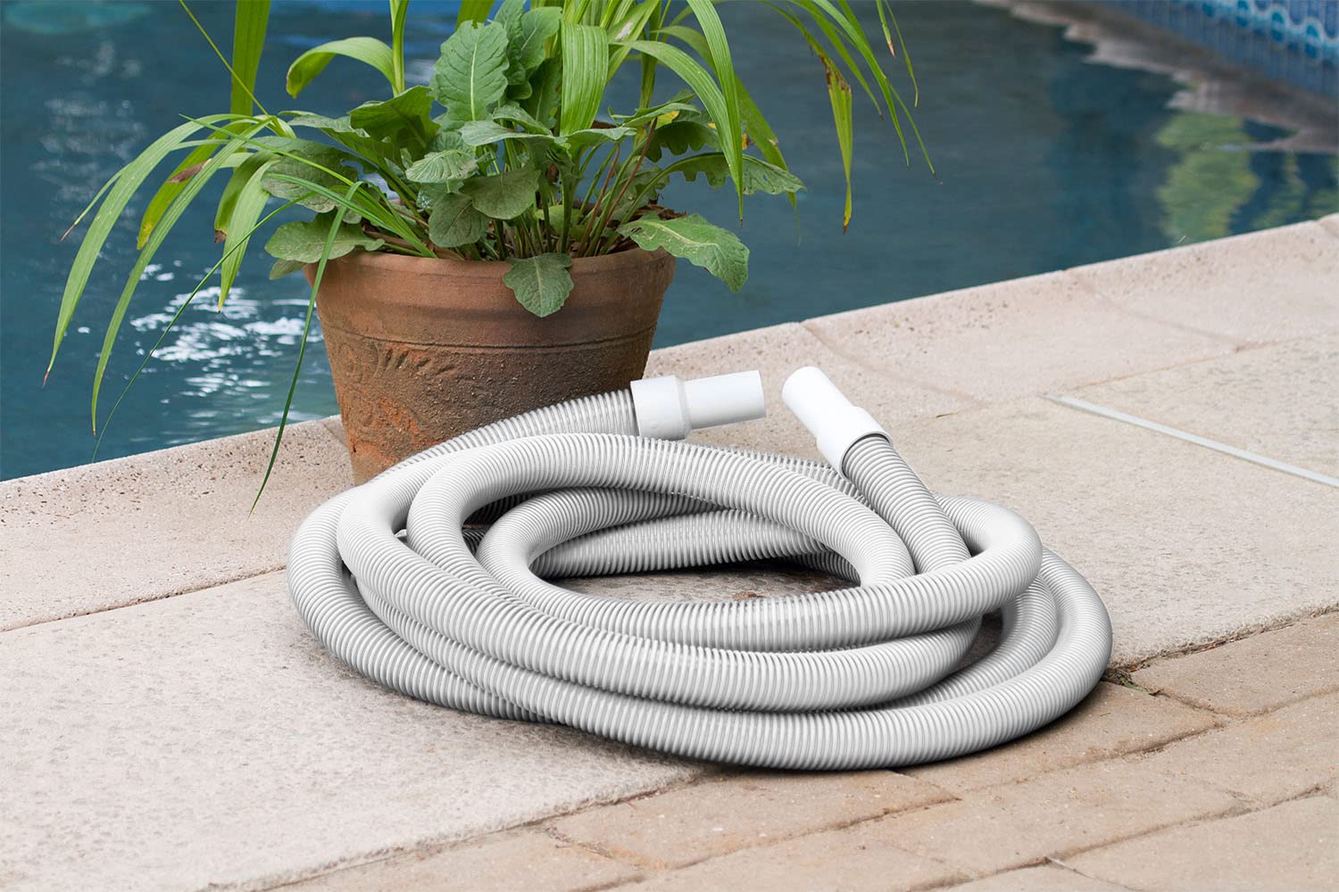Poolmaster vista de la textura espiral resistente y flexible