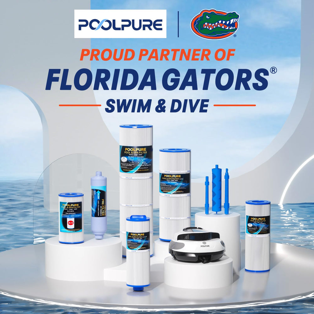 POOLPURE primer plano de tela trilobal mostrando mayor área de filtración