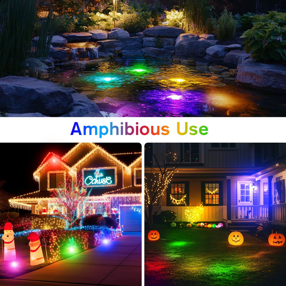 POPOSOAP iluminación en jardín nocturno realzando paisajismo y seguridad