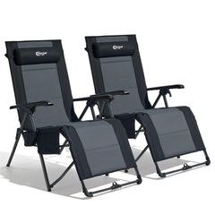 Portal vista frontal de la silla plegada, práctica para transportar