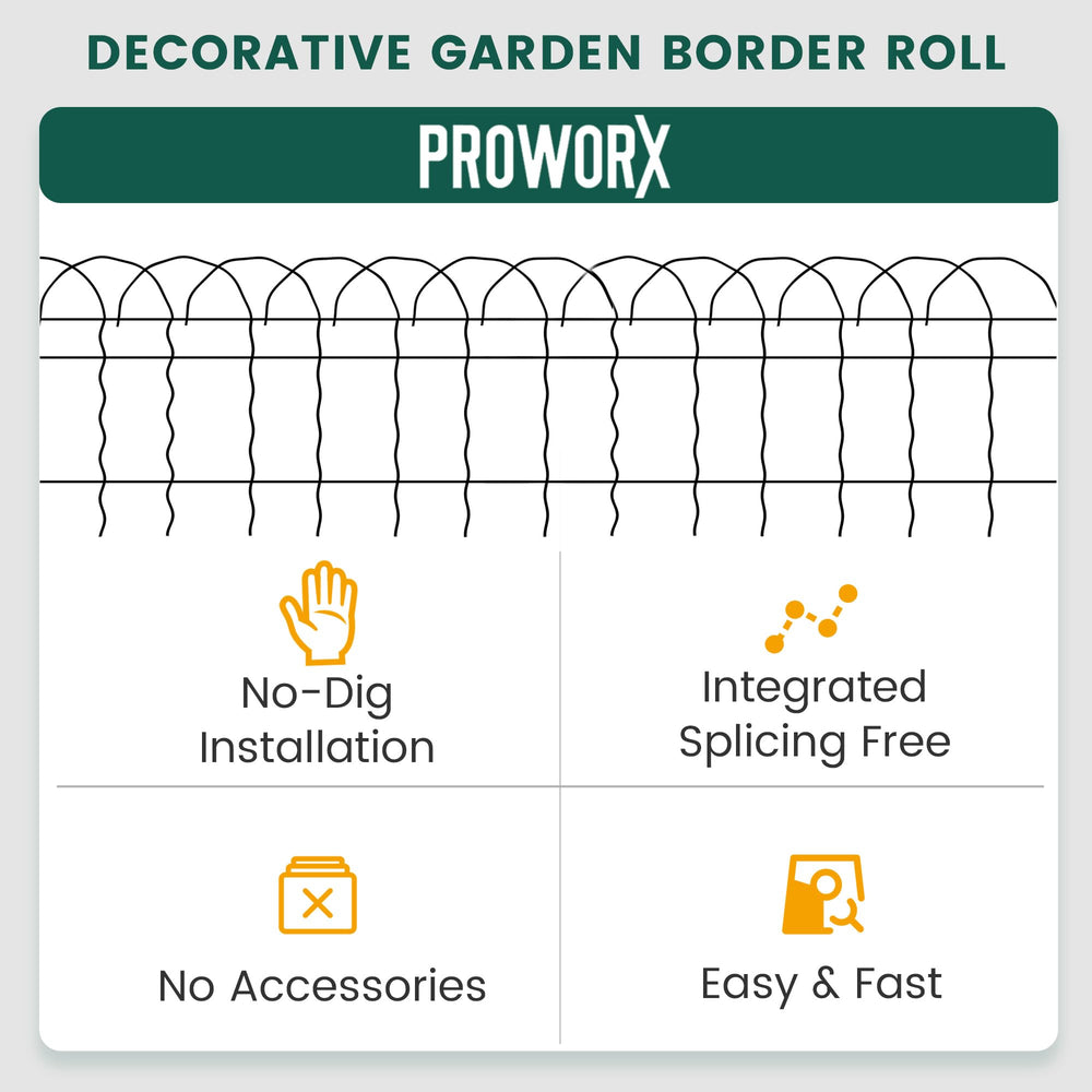 PROWORX borde en sendero que define camino y protege macizo