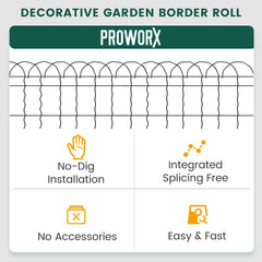 PROWORX borde en sendero que define camino y protege macizo