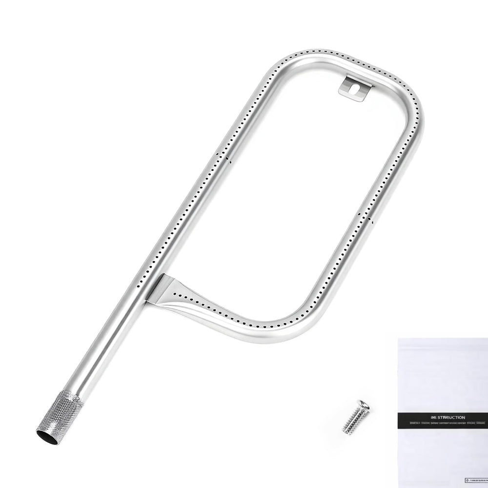 QuliMetal tubo quemador frontal con paquete, vista clara del producto y ajuste rápido
