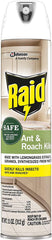 Raid etiqueta con instrucciones claras y composición con aceites esenciales