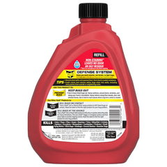 Raid detalle de textura del líquido y envase para reconocer formula efectiva