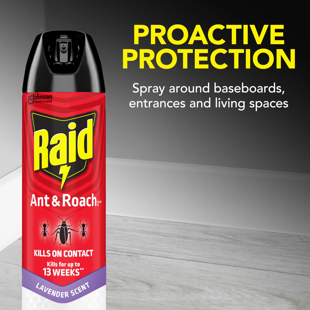 Raid rocío sobre zócalo mostrando textura y protección prolongada