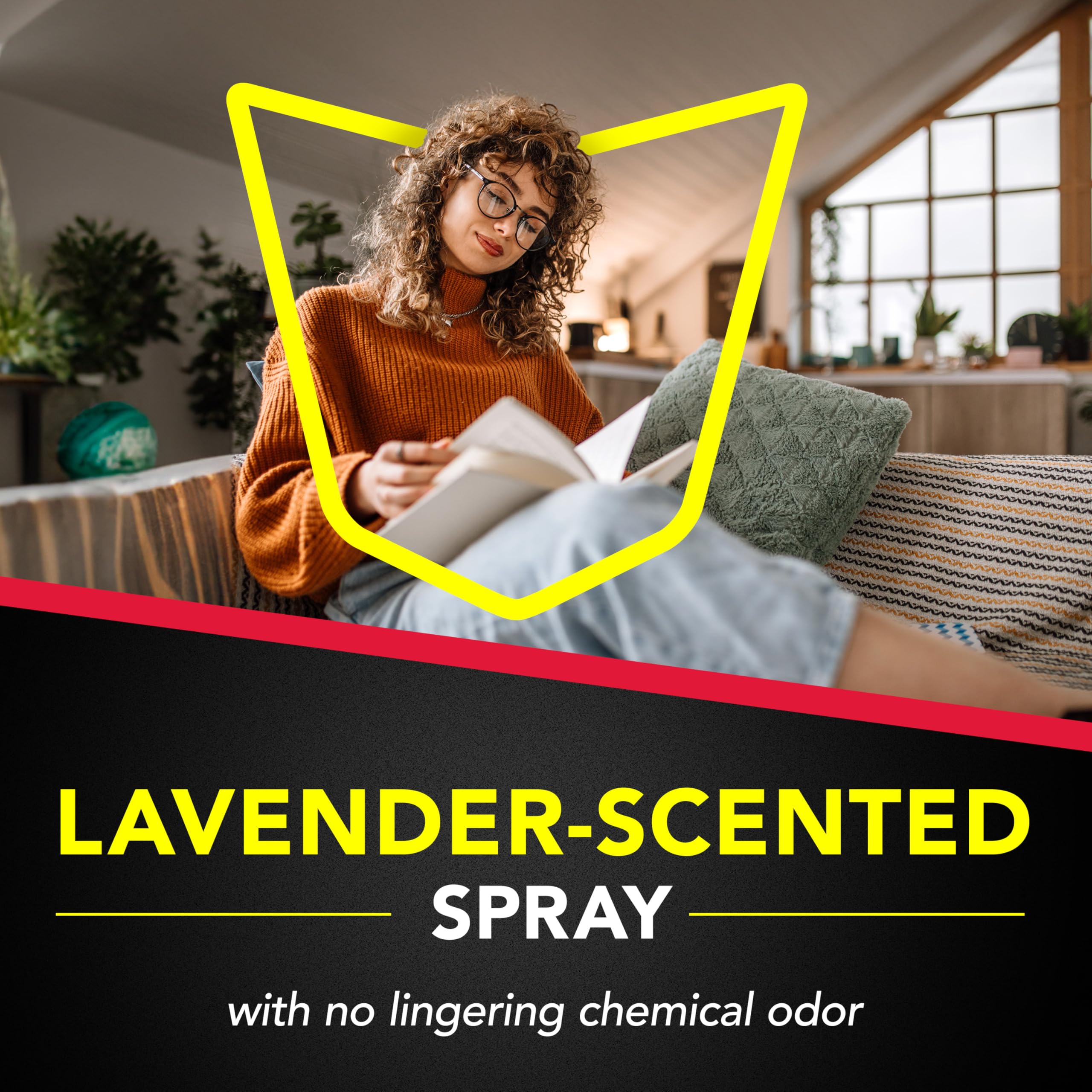 Raid en cocina con aroma a lavanda para uso sin olor fuerte