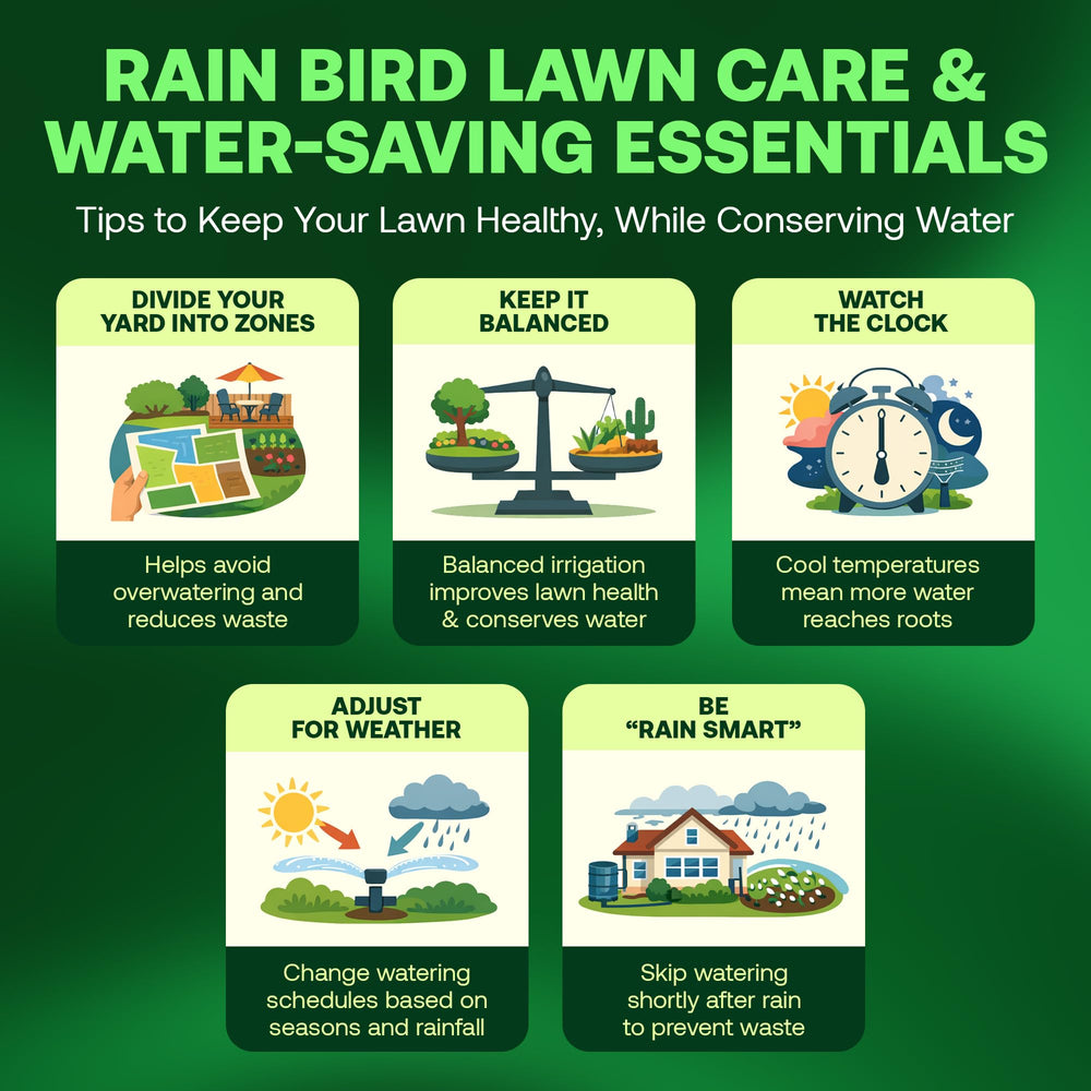 Rain Bird sello wiper co-moldado en detalle que previene entrada de suciedad y fugas