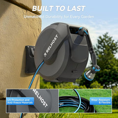 Relhost manguera extendida cubre 65 ft, alcance amplio para jardín