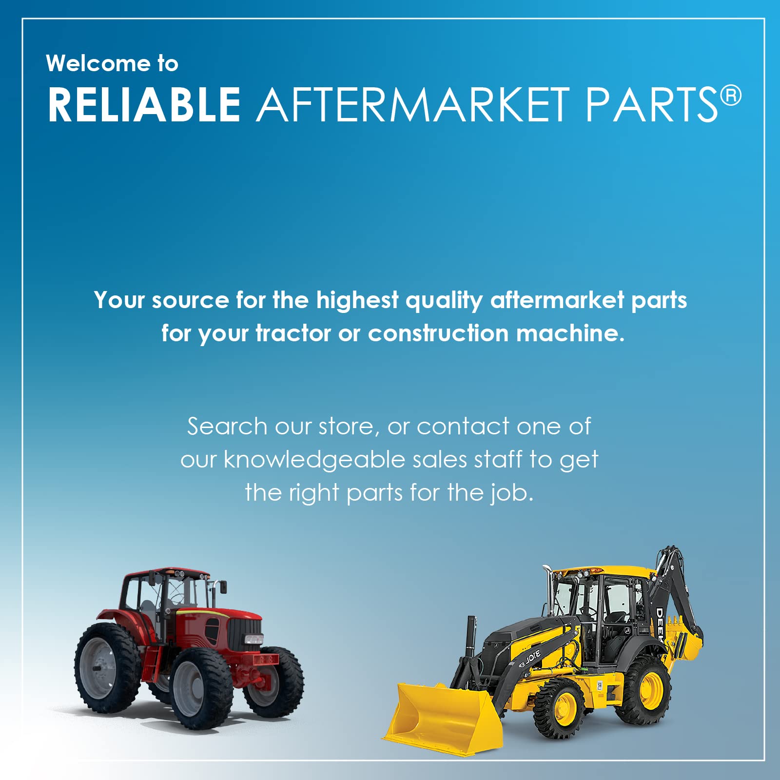 Reliable Aftermarket Parts funda instalada en John Deere Gator demostrando uso