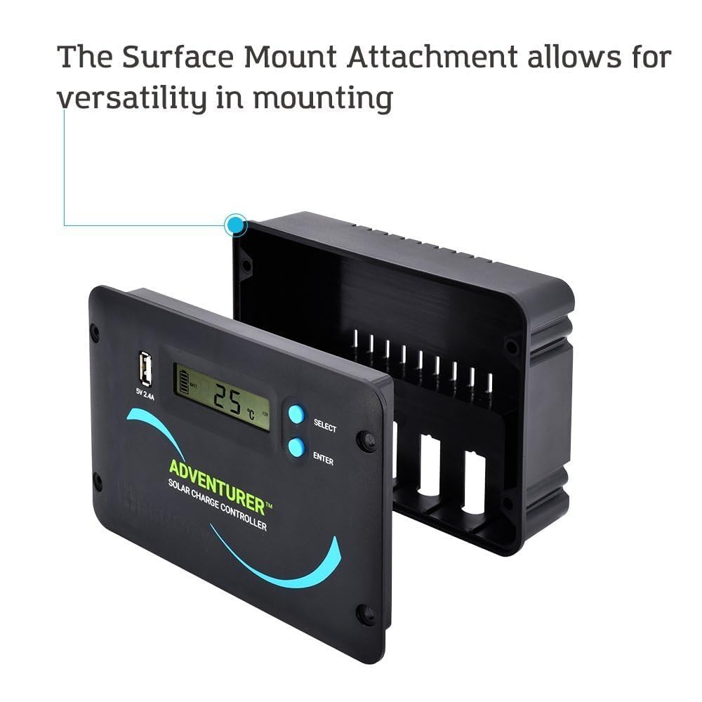 Renogy Adventurer montado en superficie con kit incluido, opción fácil para bricolaje