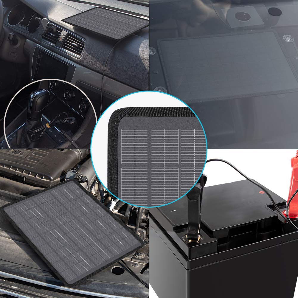 Renogy conector de mechero en uso para carga desde el interior