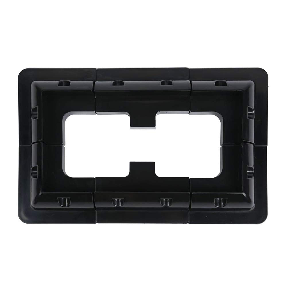 Renogy detalle del material ABS resistente y protección UV