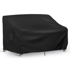 Richwon funda frontal para loveseat mostrando ajuste y protección