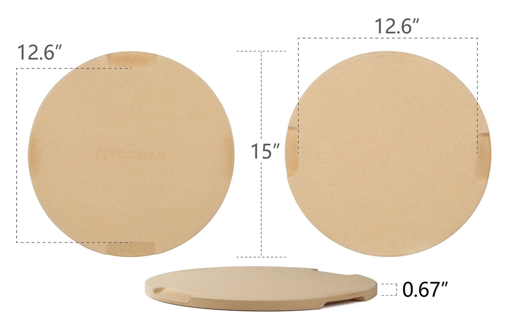 ROCKSHEAT detalle de textura de cordierita que mejora la cocción uniforme